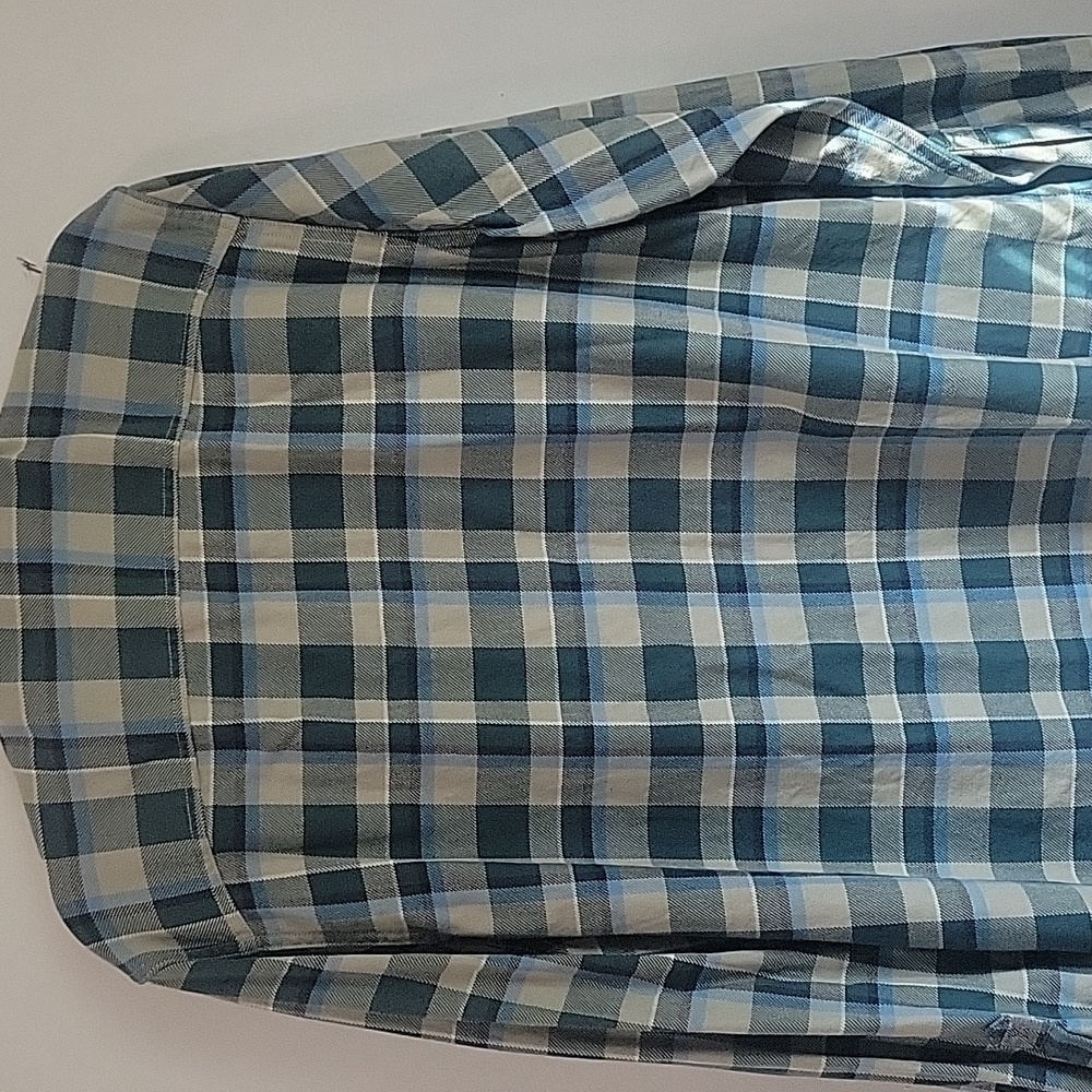 Vtg Timberland 100% cotton flannel Large heavy duty - Picture 4 of 4